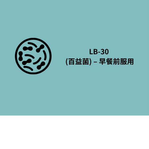 LB-30 (百益菌) - 早餐前服用